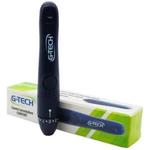 Caneta Lancetadora Lancetador Glicose Diabetes G-tech