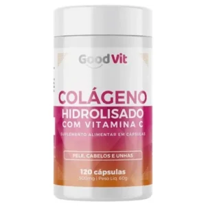 Colágeno Hidrolisado com vitamina c 120 cáps. Farmacia são bernardo do campo